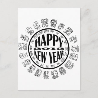 kanske nytt år helg vykort