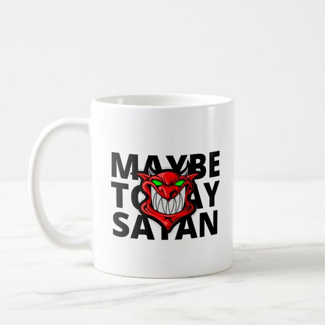 Kanske Satan i dag Kaffemugg (Vänster)