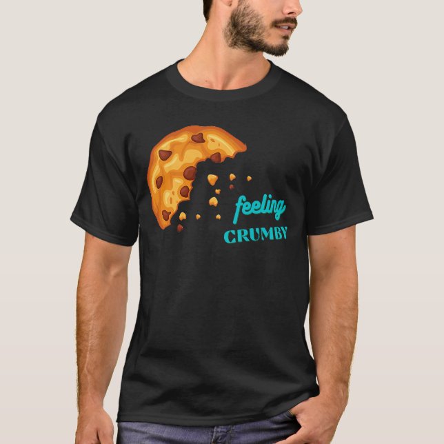 Känsla Crumby Chocolate Chip Cookie T Shirt (Framsida)