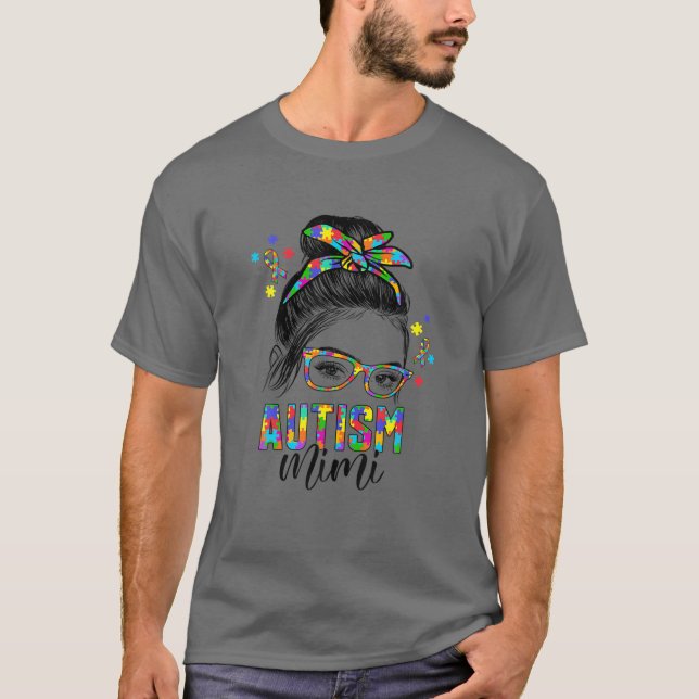 Känsla för autism - Mimi Life för kvinnor T Shirt (Framsida)