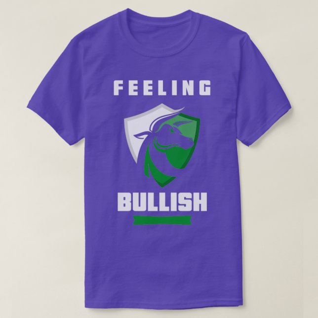 Känsla för Bullish 3 T Shirt (Design framsida)