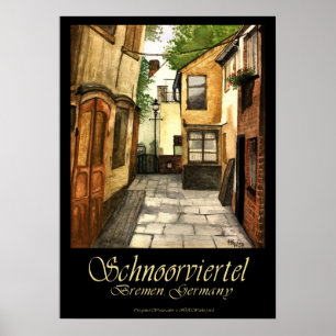 Känsla för gammal värld poster