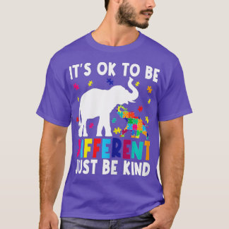 Känsla till autism Det är okej att vara annorlunda T Shirt
