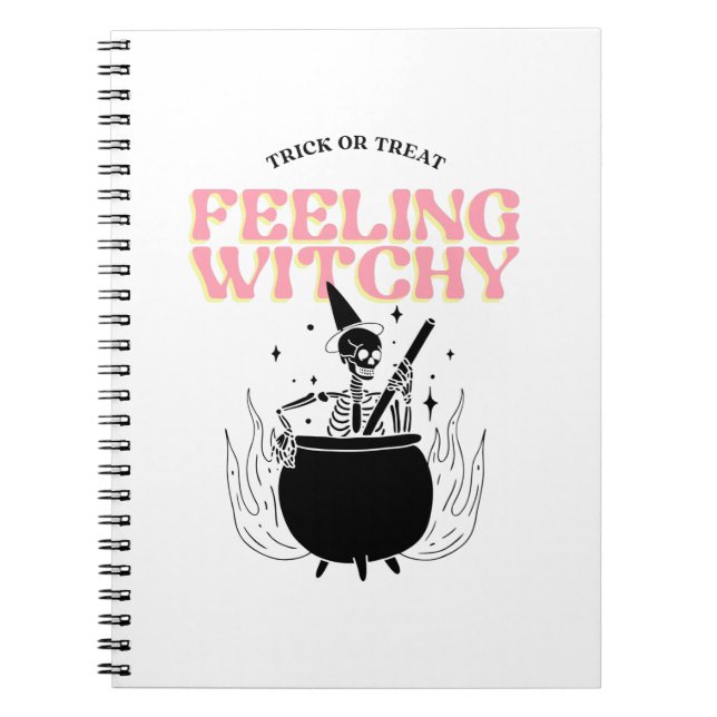 Känsla Witchy Anteckningsbok (Framsidan)