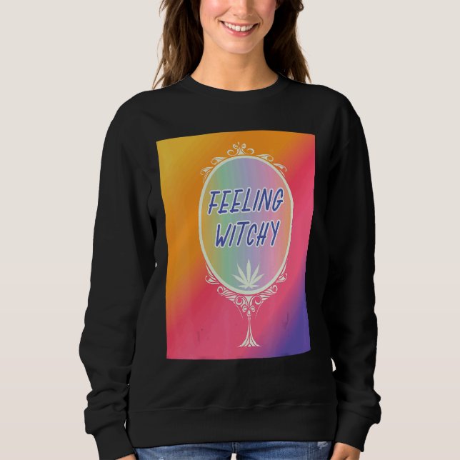 Känsla Witchy Wicca T Shirt (Framsida)