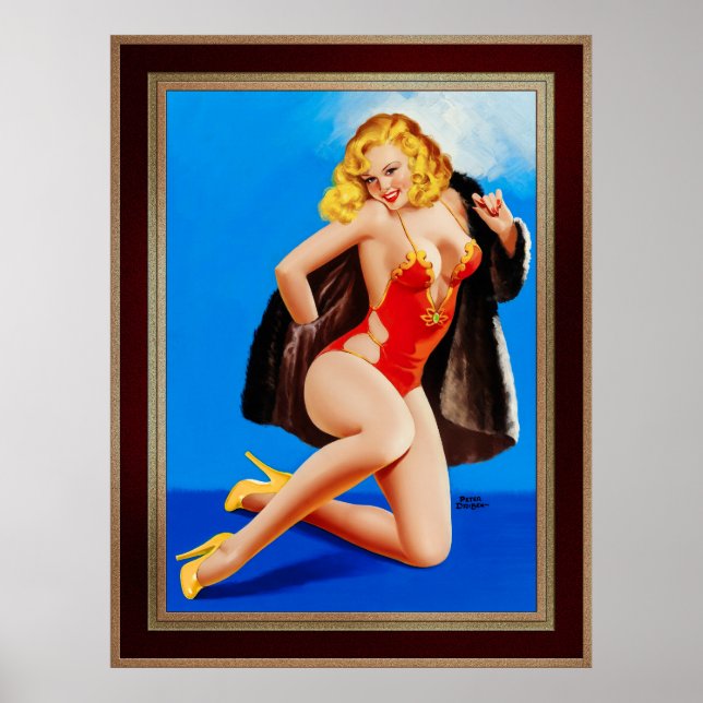 Känslan av Mink från Peter Driben Poster (Framsidan)