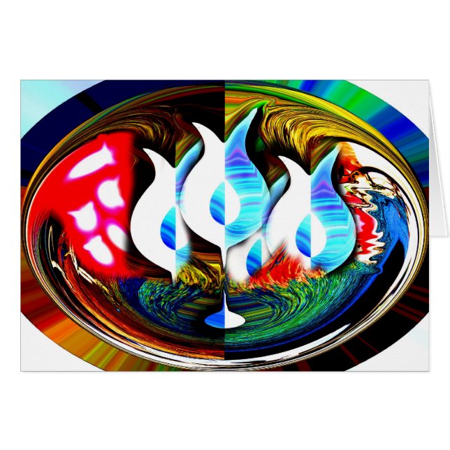 Känslan av Springtime-grafikkort Hälsningskort (Framsidan Horizontal)