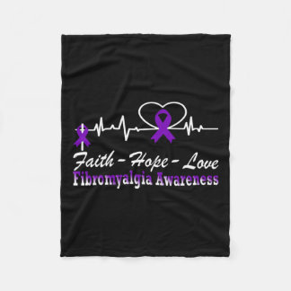 Känslan Heartslag Christian Kor Fleecefilt