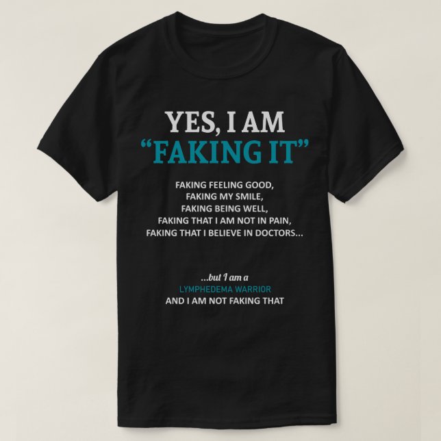 Känslan jag får i den här familjen t shirt (Design framsida)