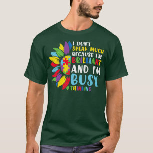 Känslan jag inte talar för att jag är briljant t shirt