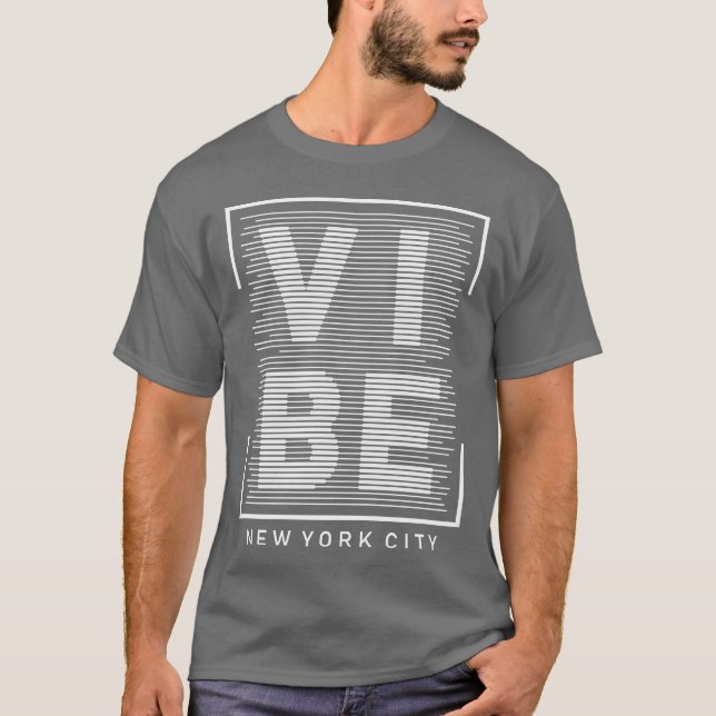 Känslan New York City vän T Shirt (Framsida)