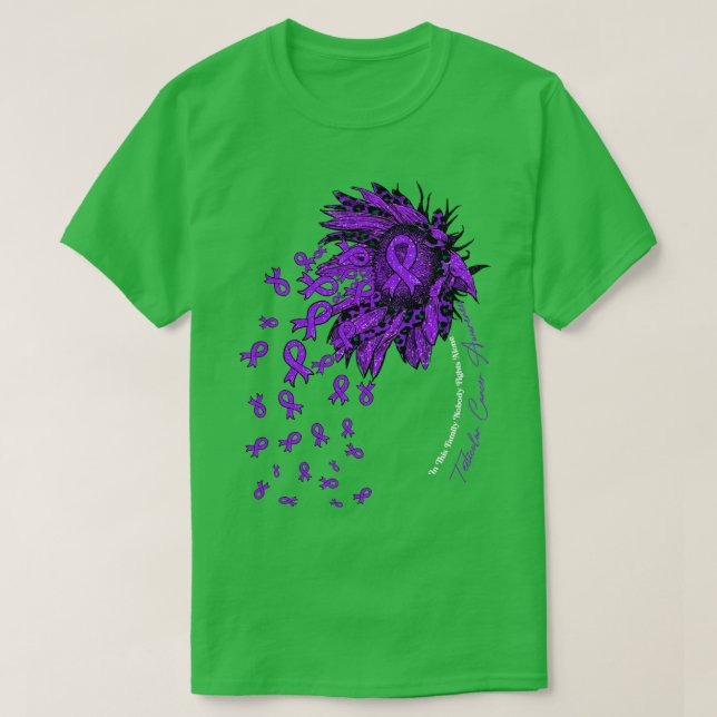 Känslan solros ingen slåss mot ensam 1 t shirt (Design framsida)