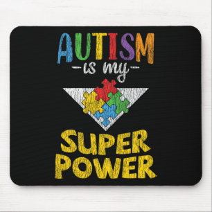 Känslan till autism - är mina supermaktens autisti musmatta