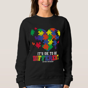 Känslan till autism Det är okej att vara annorlund T Shirt