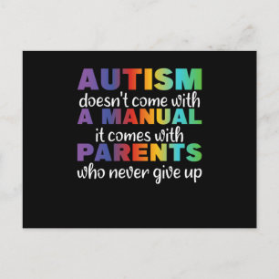 Känslan till autism för att vara annorlunda Leo Vykort