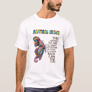 Känslan till autism i Mamma T Shirt