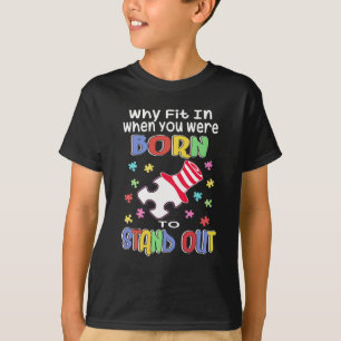 Känslan till autism - inspiration som säger varför t shirt