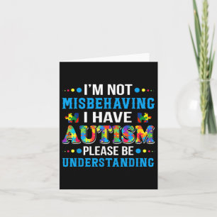 Känslan till autism jag inte missförstånd att jag kort