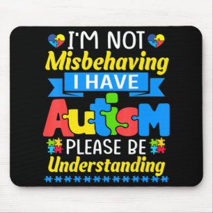 Känslan till autism Jag missbrukar inte att jag ha Musmatta