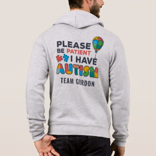 Känslan till autism Var tålamod jag har autism T Shirt