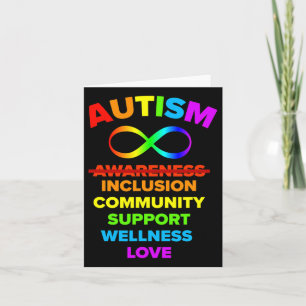 Känslan till autism Vi behöver Verkligen för att f Kort