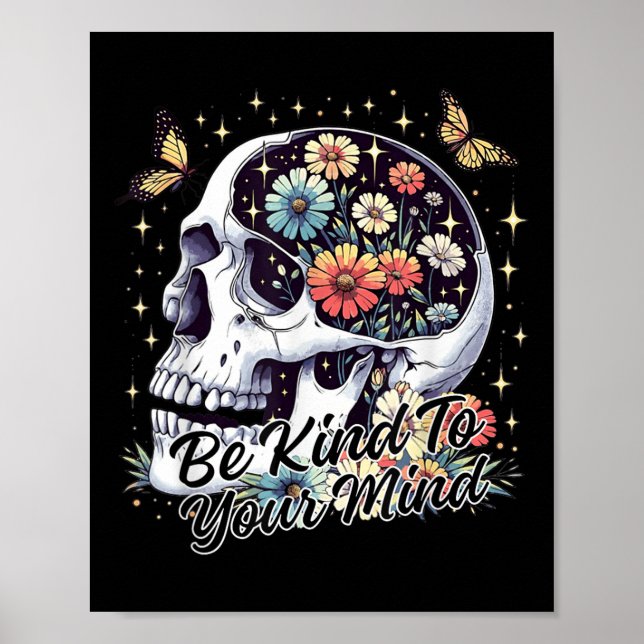 Känslan till psykisk hälsa är en självklarhet för  poster (Framsidan)