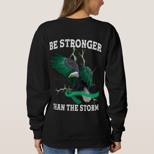 Känslan till psykisk hälsa Eagle bryter ner tigman T Shirt (Baksida)