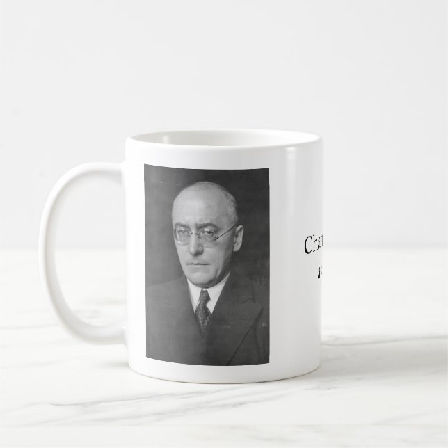 Kansler Brüning åtstramningsmugg Kaffemugg (Vänster)