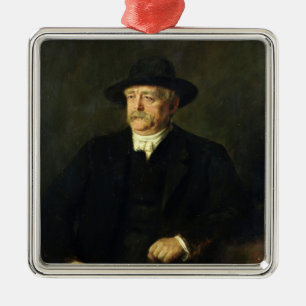 Kansler Otto von Bismarck, 1849 Julgransprydnad Metall