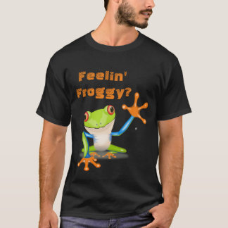 Känslig Froggy? - Trädgroda T-shirt