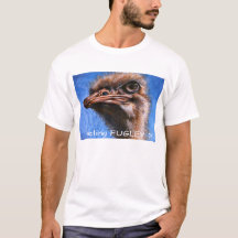 Känslig Fugley för Ostrich T-tröja