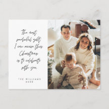 Känslig, God Jul, Familjefoto