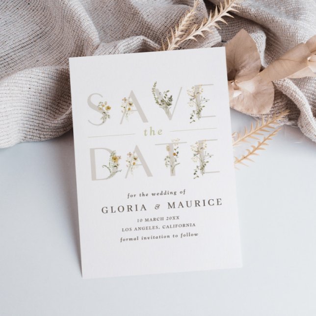 känslig jokerblomma breven Spara datum Datumet (Skapare uppladdad)