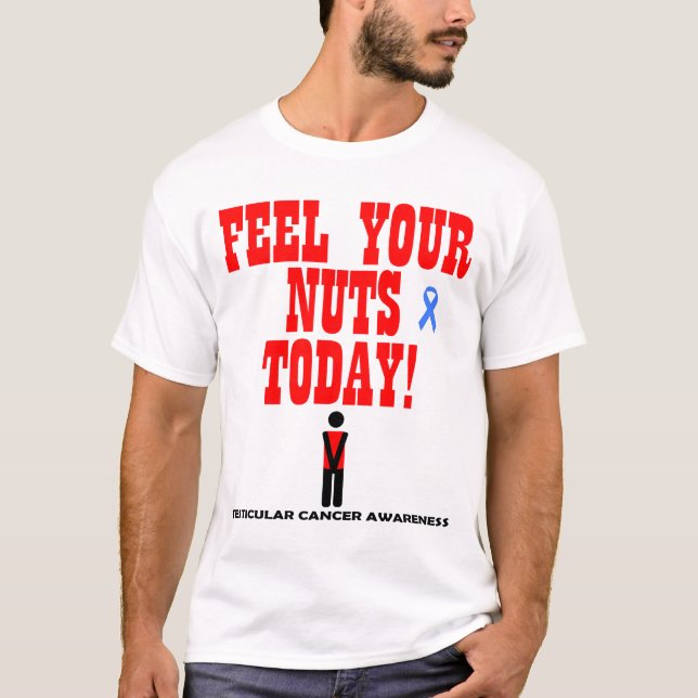 Känslig nötutmaning tee shirt (Framsida)