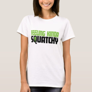Känslig sort av den Squatchy skjortan T Shirt
