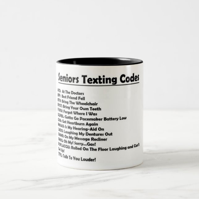 *KÄNSLIG TEXTION* ROLIGT- OCH FANTASTISK-KAFFE MUG Två-Tonad MUGG (Center)