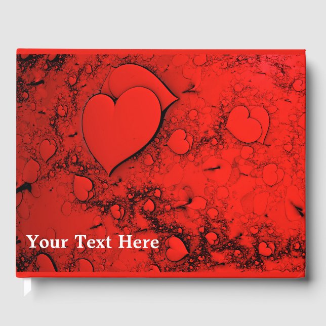 Känsliga hjärtan gästböcker (Framsida)