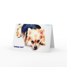 Känsligt blåtthälsningkort