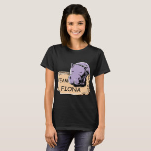 Känsligt Fiona för flodhäst för höftPreemieba T Shirt