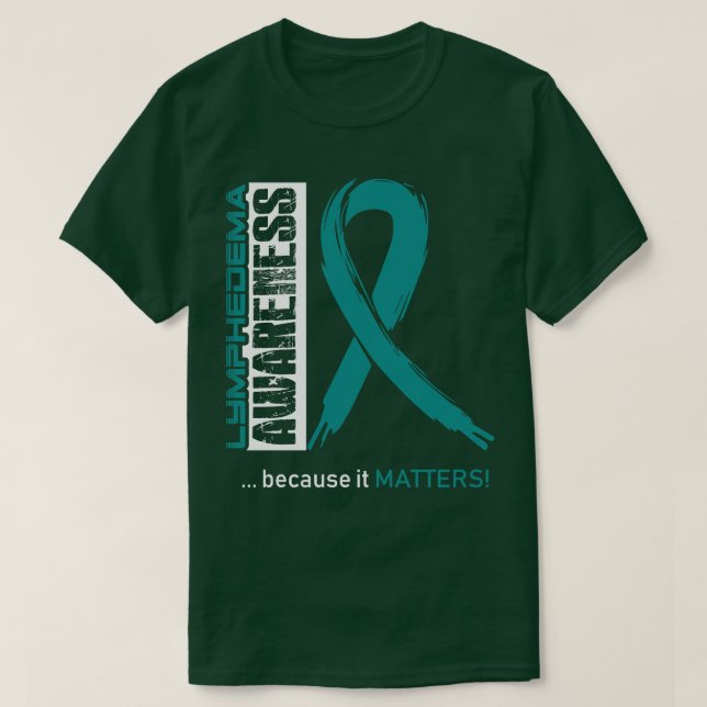 Känsllighet för lymfkörtlar eftersom det har betyd t shirt (Design framsida)