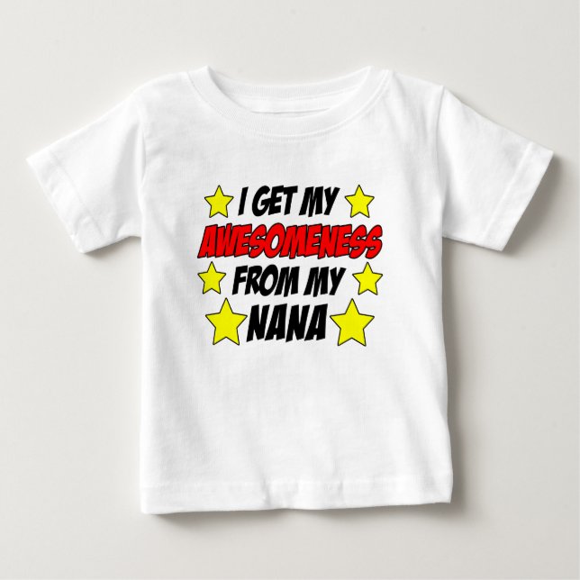 Känsllighet från Nana Tee Shirt (Framsida)