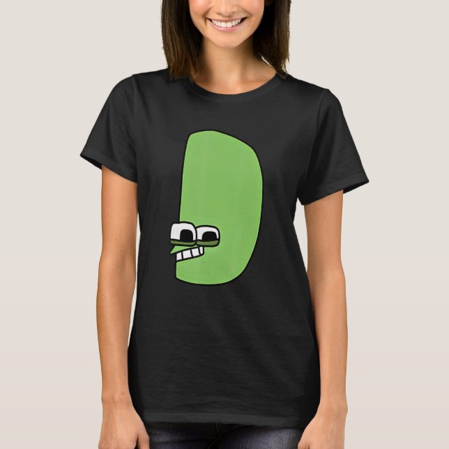Känslobrev D Alfabetlore T Shirt (Framsida)