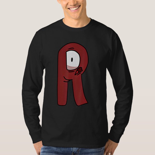 Känslobrev R Alfabetets Lore T Shirt (Framsida)
