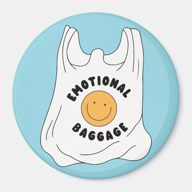 Känslomässig bagage magnet (Framsidan)