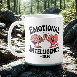 Känslomässig Intelligens-ish Självmedveten Tillv Kaffemugg