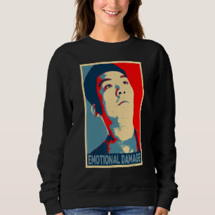 Känslomässig Skada Meme Asiatisk kille sarkastisk T Shirt