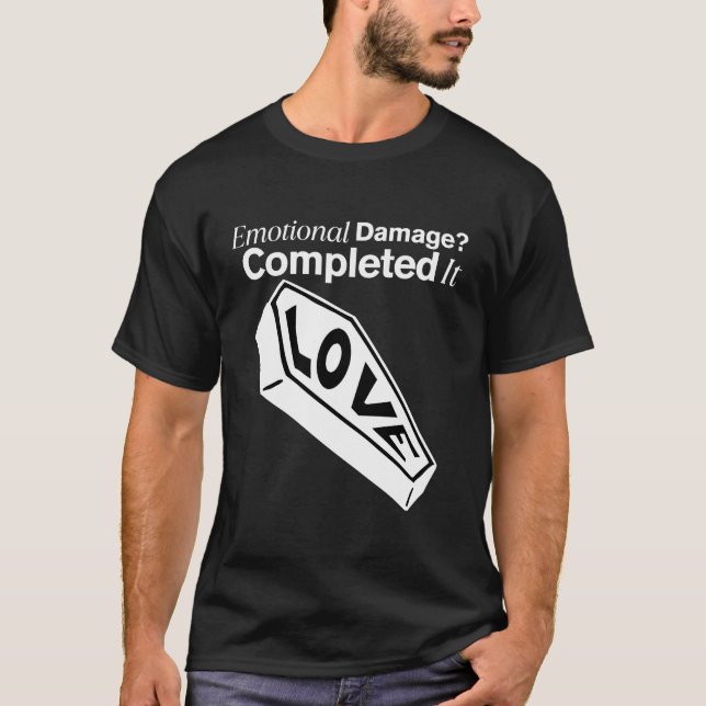Känslomässig skada? t shirt (Framsida)