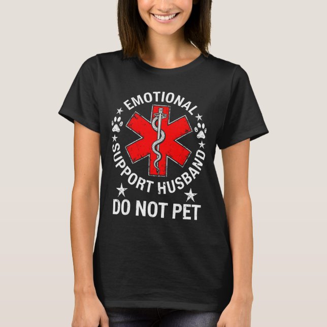Känslomässig Stödmake Missa Inte Medvetenhet Stöd T Shirt (Framsida)