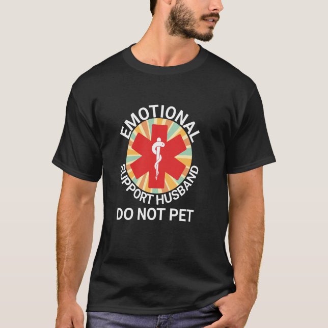Känslomässig Stödmake Rör Inte Rolig Halloween T Shirt (Framsida)