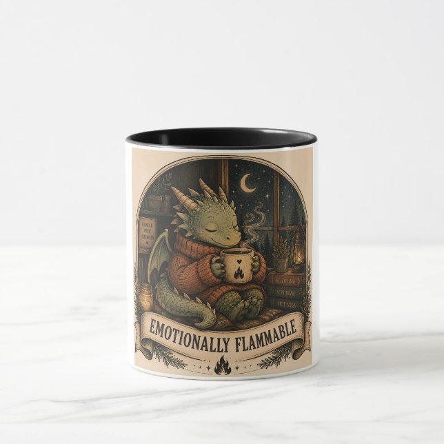 KÄNSLOMÄSSIGT BRANDFARLIGT MUGG (Center)